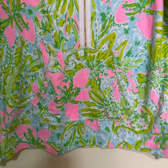 Lilly Pulitzer Skipper Popover Coconut Jungle Jacket in Size M - Picture 5 of 7